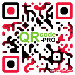 QR code with logo 7DH0