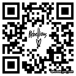 QR code with logo 8Bm0