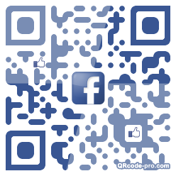 QR code with logo 8hv0