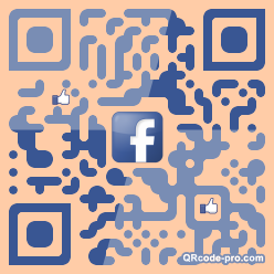 QR code with logo 8k40