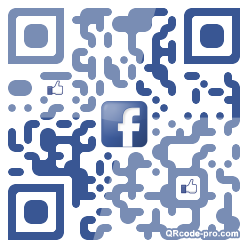 QR code with logo 8VB0