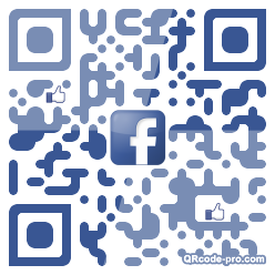 QR code with logo 8VJ0