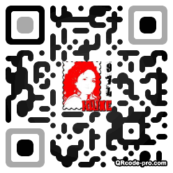 QR code with logo 9aF0