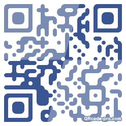 QR code with logo a8b0