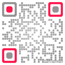 QR code with logo a9u0