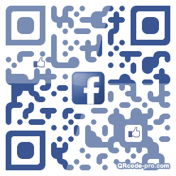 QR code with logo ao70