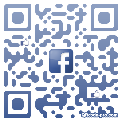 QR code with logo arK0