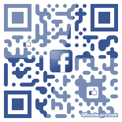 QR code with logo aFV0