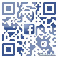 QR code with logo aOc0