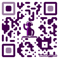 QR code with logo aP60