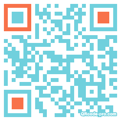 QR code with logo aRH0