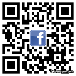 QR code with logo aTr0