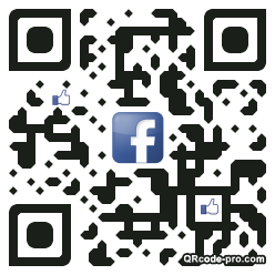 QR code with logo aZG0