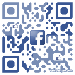 QR code with logo aZH0