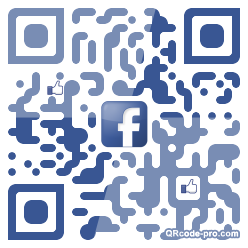 QR code with logo aZS0