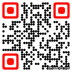 QR code with logo azX0