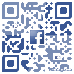 QR code with logo bcR0