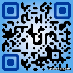 QR code with logo bd80