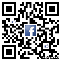 QR code with logo bdD0