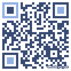 QR code with logo bfl0