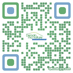 QR code with logo biT0