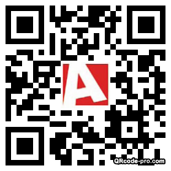 QR code with logo bD40