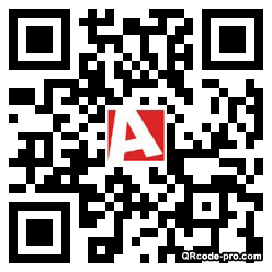 QR code with logo bD90