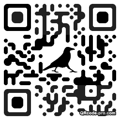 QR code with logo bF00
