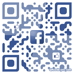 QR code with logo bIi0