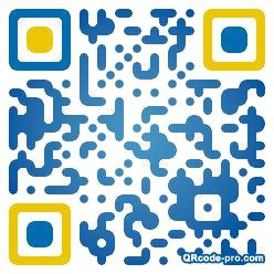 QR code with logo bTt0