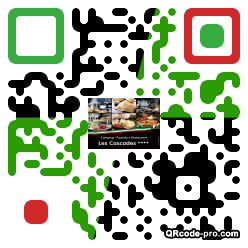 QR code with logo bTu0