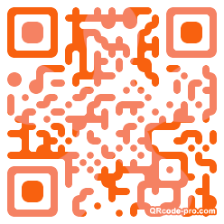 QR code with logo bUf0