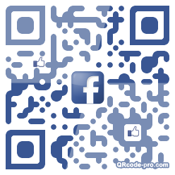 QR code with logo bUl0