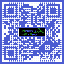 QR code with logo bo60