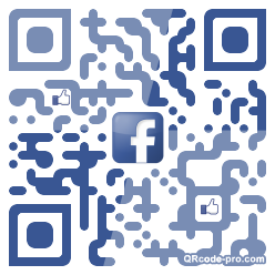 QR code with logo boO0