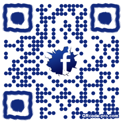 QR code with logo bsK0