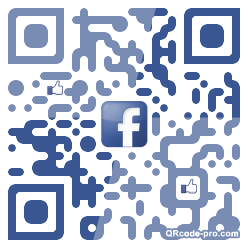 QR code with logo bwB0