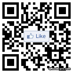 QR code with logo bxr0