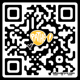 QR code with logo bXO0