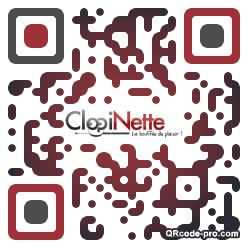 QR code with logo czY0