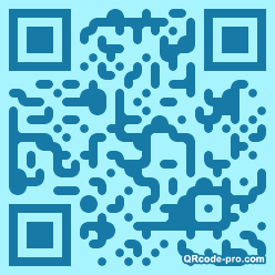 QR code with logo cUR0