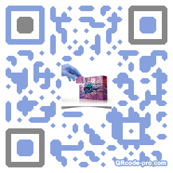 QR code with logo dRl0