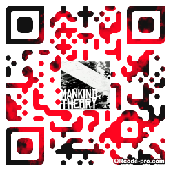 QR code with logo duM0