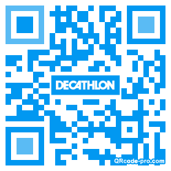 QR code with logo dyk0