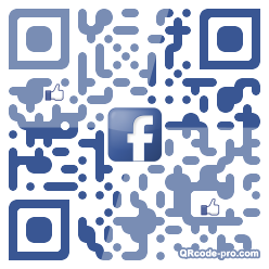 QR code with logo dRM0