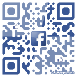 QR code with logo eDL0