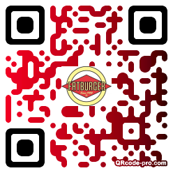 QR code with logo eFb0