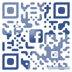 QR code with logo ebt0