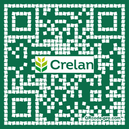 QR code with logo edP0