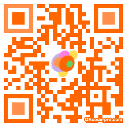 QR code with logo esW0